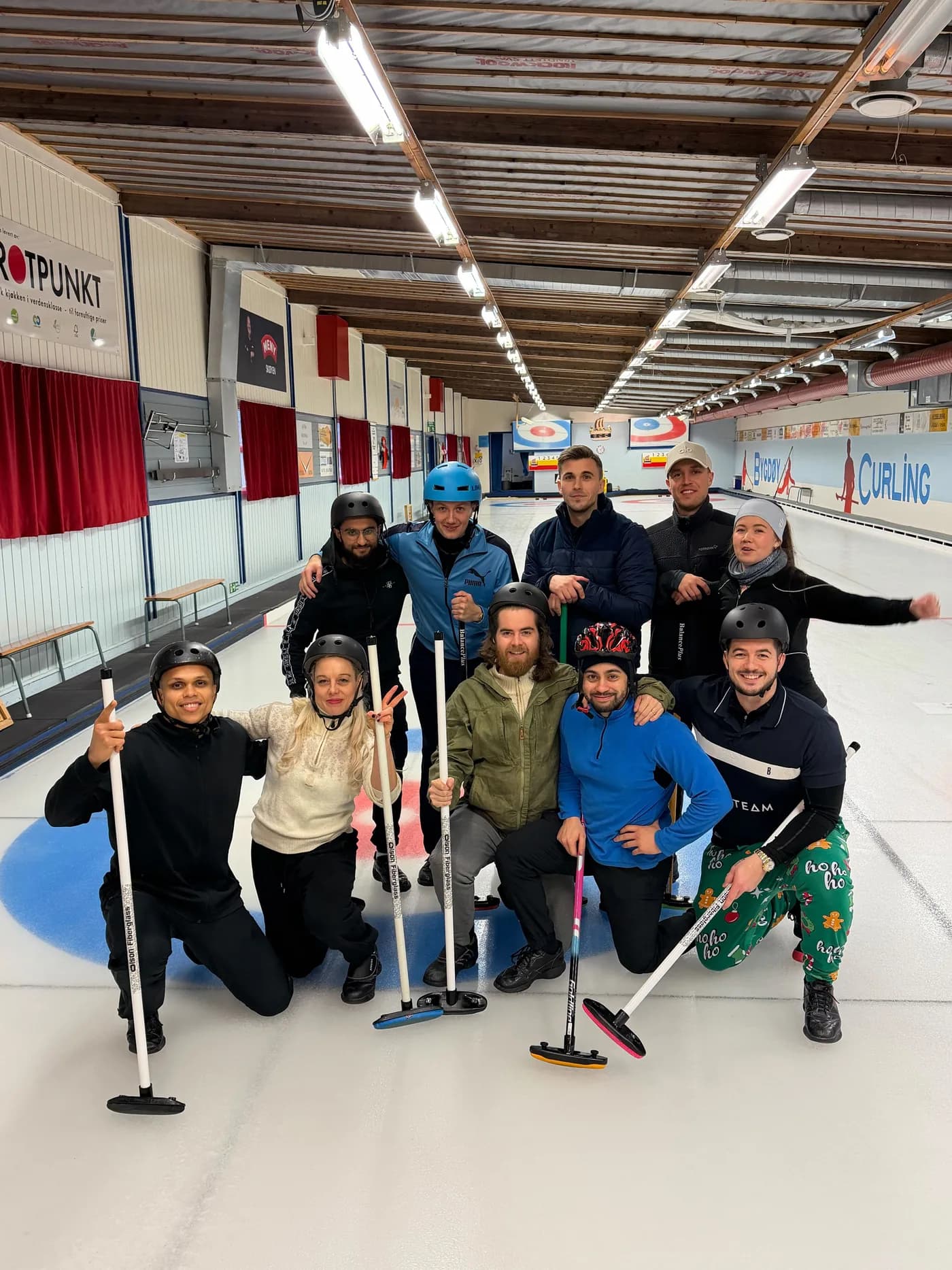 Brave-teamet på curling